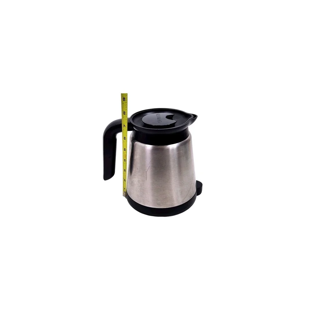 Keurig 2.0 Thermal‎ Carafe Stainless Steel 4 Cup Coffee Pot Silver Black 32oz